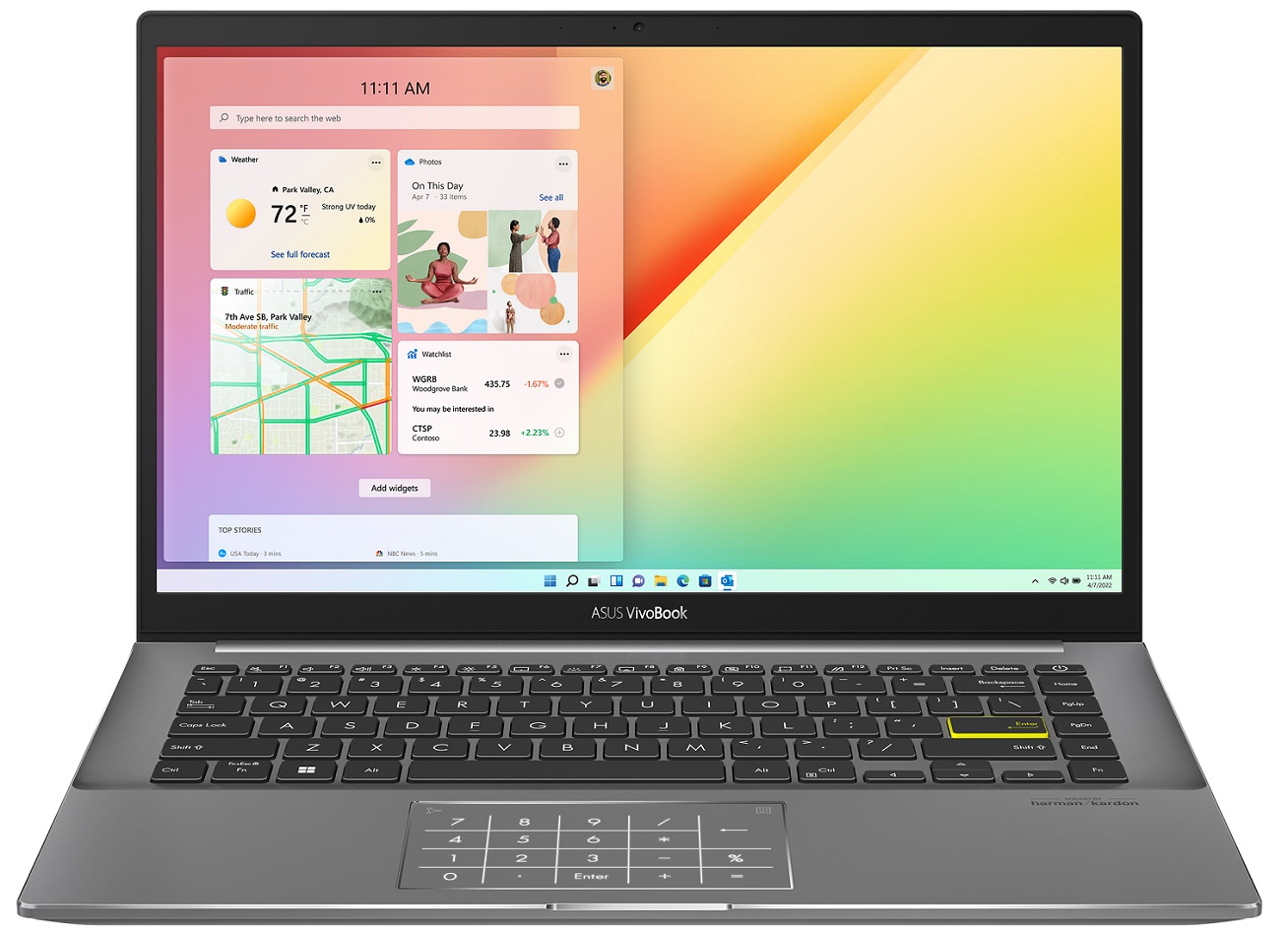 Asus VivoBook S14 S433EA-AM701TS Laptop (Core i7 11th Gen/8 GB/512 GB SSD/Windows 10)